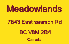 Meadowlands 7843 East Saanich V8M 2B4